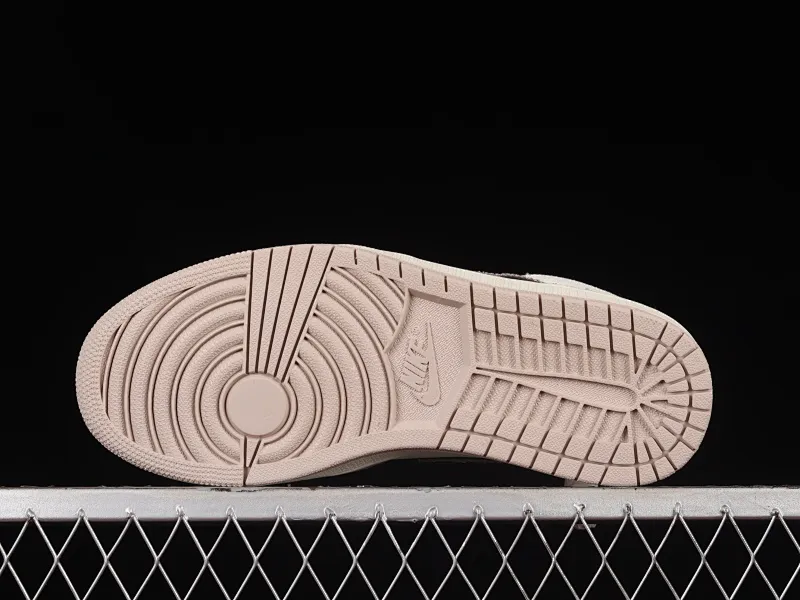 All categories Air Jordan Jordan series basketball shoes Air Jordan 1 Mid Air Jordan 1 Mid "Craft Sail" AJ1 Joe 1 brown gray China basketball shoes DM9652-102